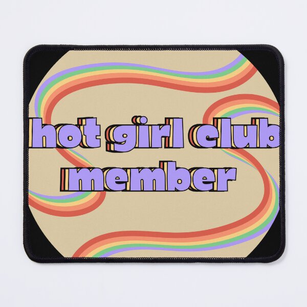 Item preview, Hot Girl Club Member Rainbow Circle designed and sold by Pink Ribbon.