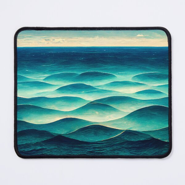 Item preview, Soothing Ocean Calm Waves Horizon designed and sold by MythicPrompts.