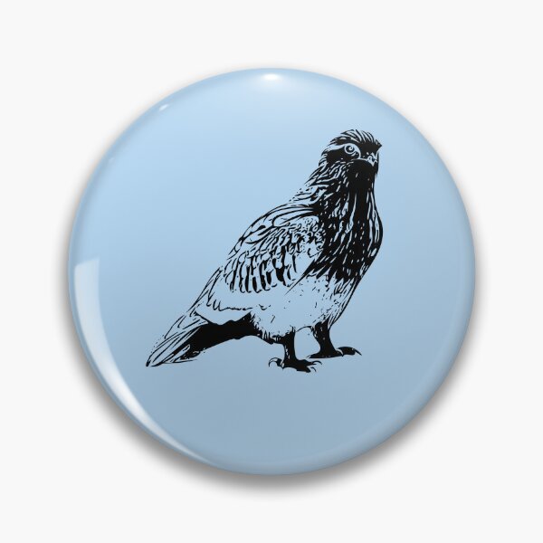 Item preview,  Rough Legged Hawk Buzzard Black Design designed and sold by designsasstultd.