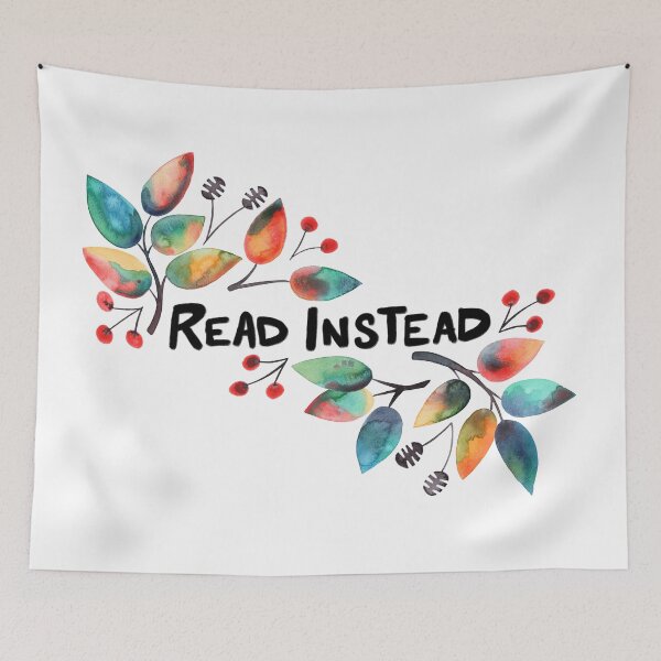Item preview, Read Instead  Sunny Leaves designed and sold by Marie Funseth.