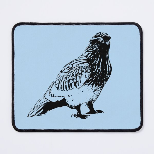 Item preview, Rough Legged Hawk Buzzard Black Design designed and sold by designsasstultd.