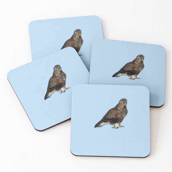 Item preview,  Rough Legged Hawk Buzzard Black Alternate Design designed and sold by designsasstultd.