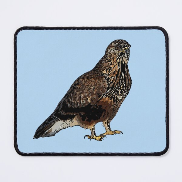 Item preview, Rough Legged Hawk Buzzard Black Alternate Design designed and sold by designsasstultd.