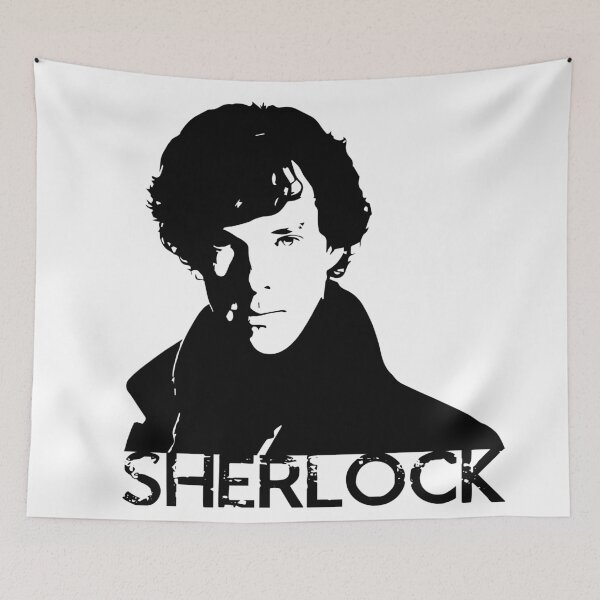 Item preview, Sherlock Stencil Art designed and sold by sg357.