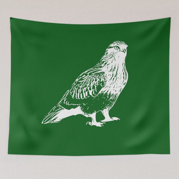 Item preview, Rough Legged Hawk Buzzard White Design designed and sold by designsasstultd.