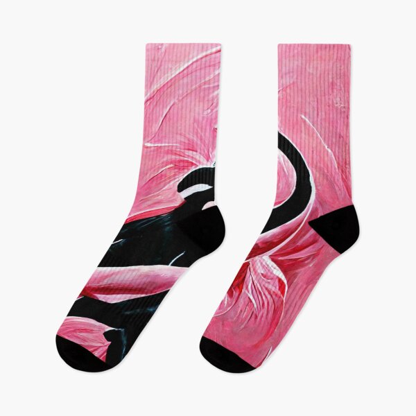 Item preview, weird flamingo abstract artwork designed and sold by WeirdStation.
