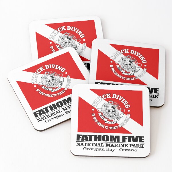 Item preview, Fathom Five NMP (best wrecks) designed and sold by curranmorgan.
