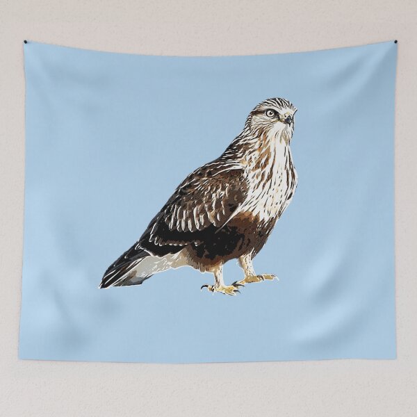 Item preview,  Rough Legged Hawk Buzzard White Alternate Design designed and sold by designsasstultd.