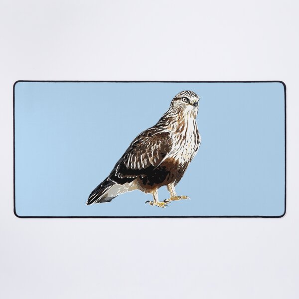 Item preview, Rough Legged Hawk Buzzard White Alternate Design designed and sold by designsasstultd.