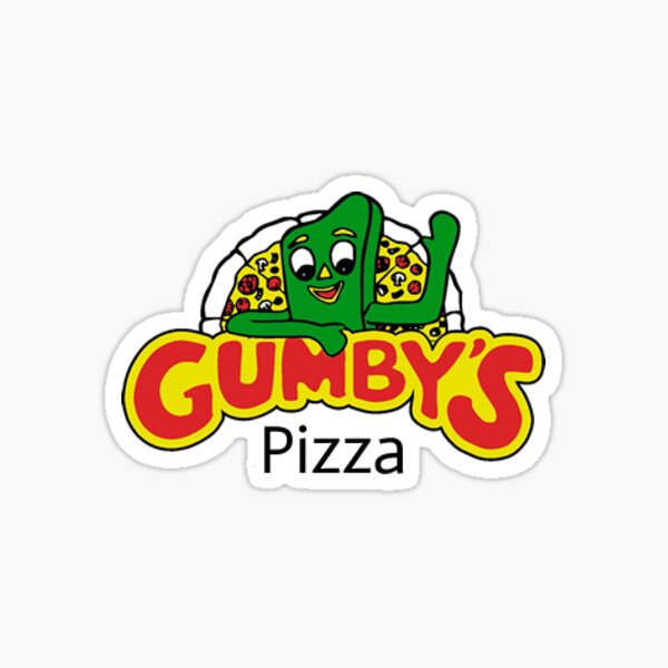 Gumby's Pizza Sticker