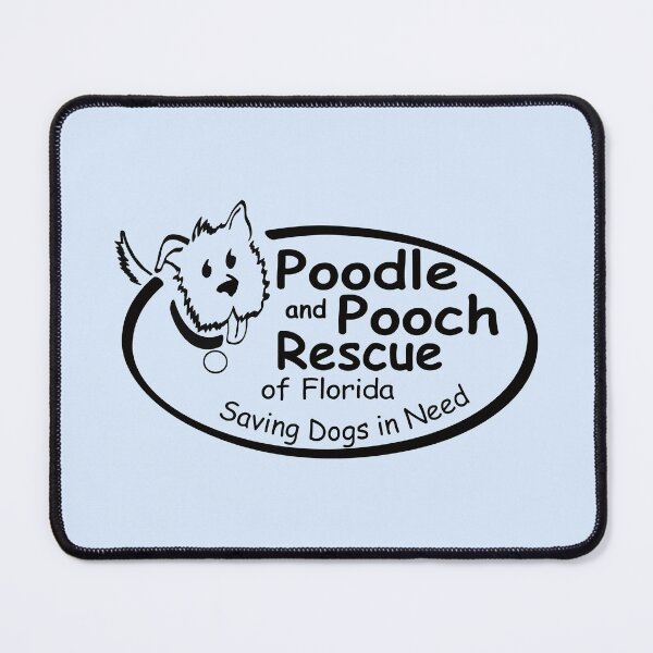 Item preview, Poodle and Pooch Rescue of Florida - Black Logo designed and sold by Poodle and Pooch Rescue of Florida.