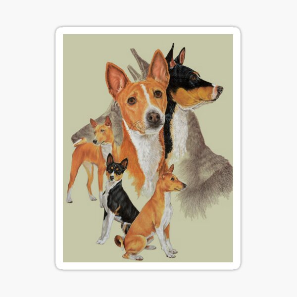 Item preview, Basenji Hound Revamp designed and sold by BarbBarcikKeith.
