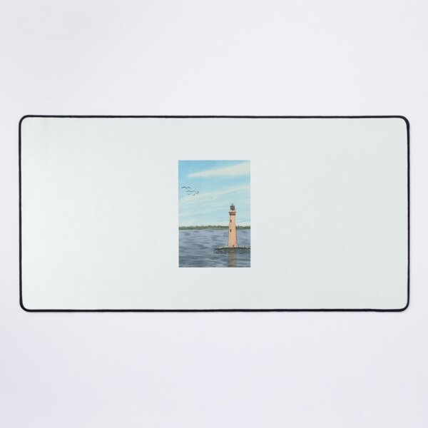 Item preview, Dauphin Island Lighthouse Painting designed and sold by ChelsEliz0406.