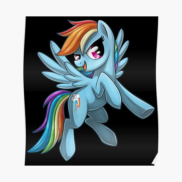 MLP: Rainbowdash Poster