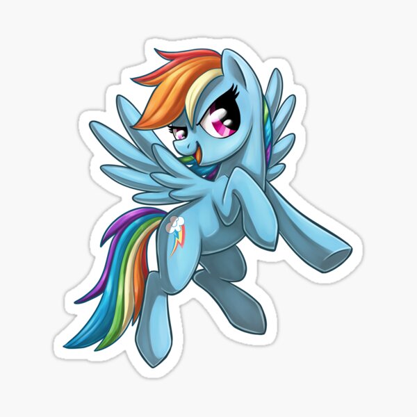 MLP: Rainbowdash Sticker