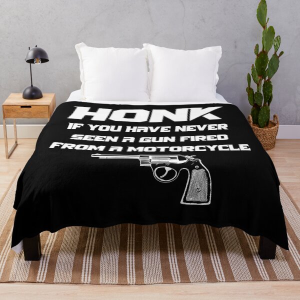 Item preview, Honk If You Have Never Seen A Gun Fired From A Motorcycle designed and sold by MoMasry.