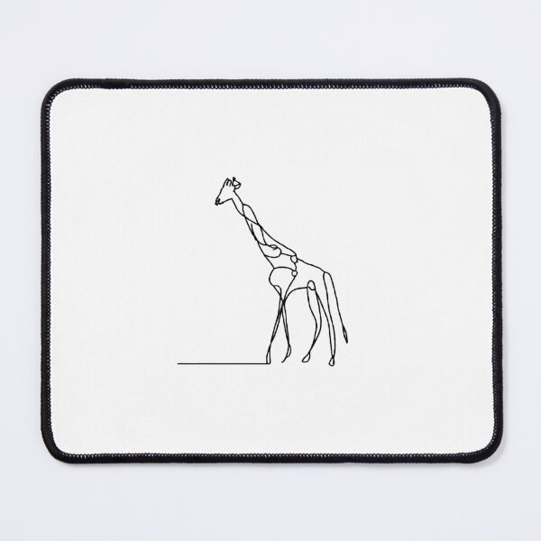 Item preview, Giraffe One Line Drawing designed and sold by ozl01.