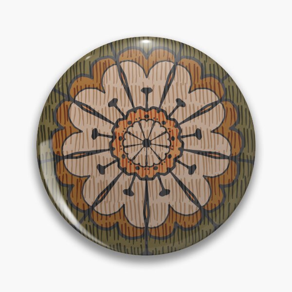Item preview, Flower Stamen Mandala designed and sold by Pamelandia.
