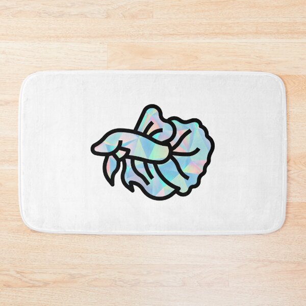 Item preview, Rainbow Betta Fish Iridescent Holographic Illusion designed and sold by Pink Ribbon.