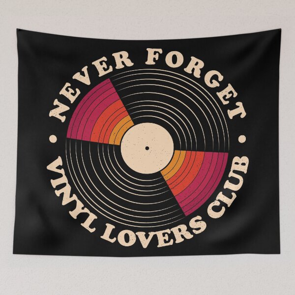 Item preview, Never Forget - Vinyl Lovers Club designed and sold by sachpica.