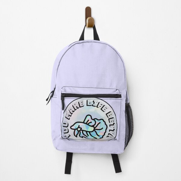Item preview, Beta Fish You Make Life Betta designed and sold by Pink Ribbon.