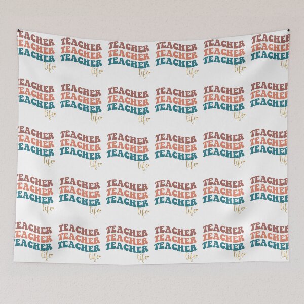 Item preview, teach life retro designed and sold by BlueDiamond-19.