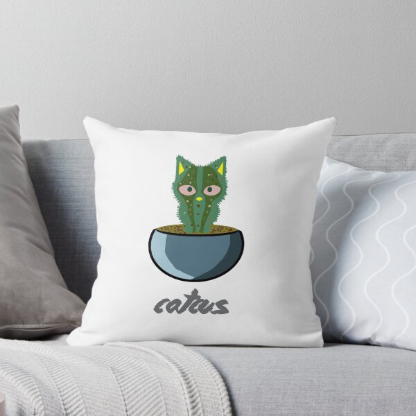 Item preview, Funny Cactus Cat Fun Shirt para amantes del gato designed and sold by 5ftshirt.