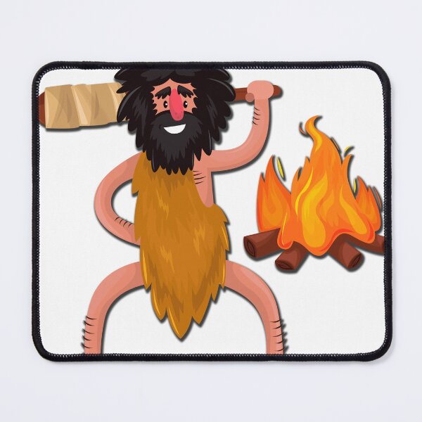 Item preview, Caveman, funny, prehistoric, cartoon, designed and sold by SUNDigital123.