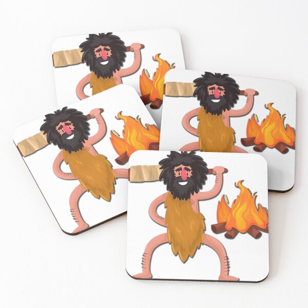Item preview, Caveman, funny, prehistoric, cartoon, designed and sold by SUNDigital123.