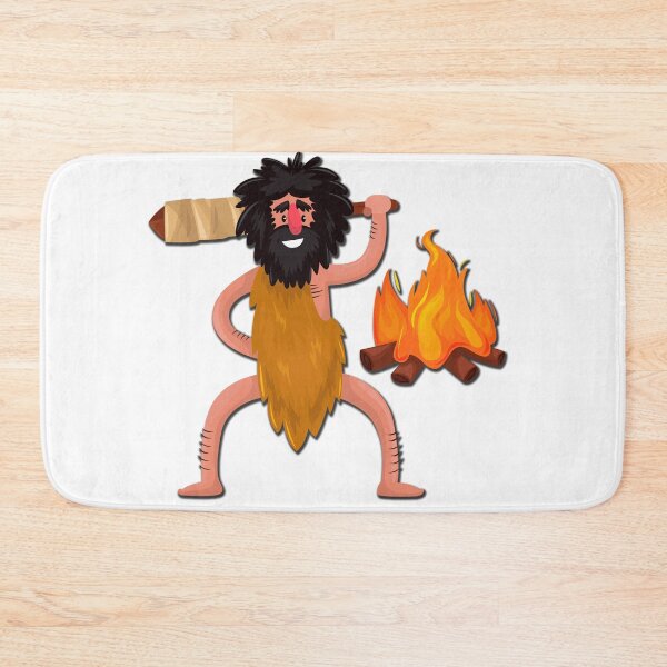 Item preview, Caveman, funny, prehistoric, cartoon, designed and sold by SUNDigital123.