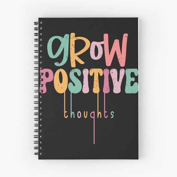 Item preview, Grow positive thoughts - inspirational saying designed and sold by VichallanStudio.