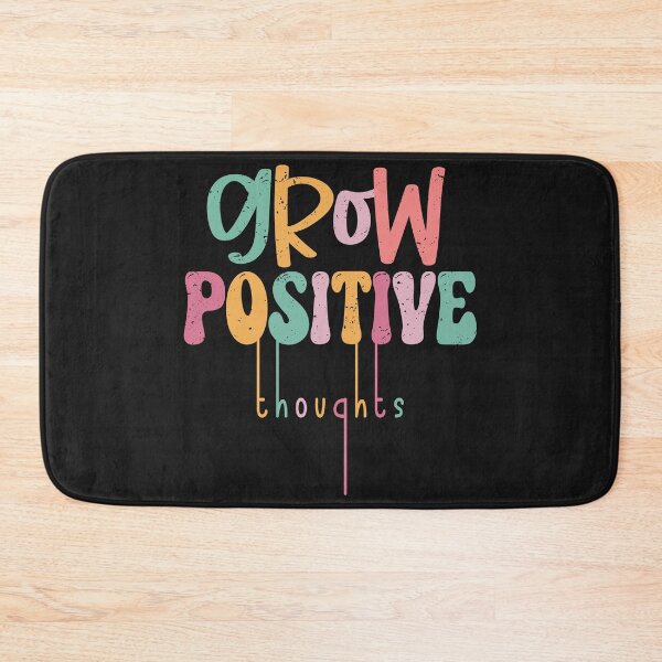 Item preview, Grow positive thoughts - inspirational saying designed and sold by VichallanStudio.