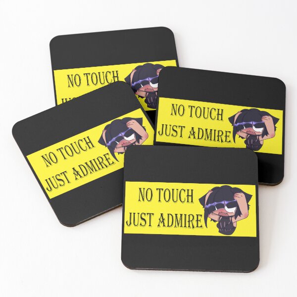 Item preview, No Touch Just Admire designed and sold by Nyamelon.