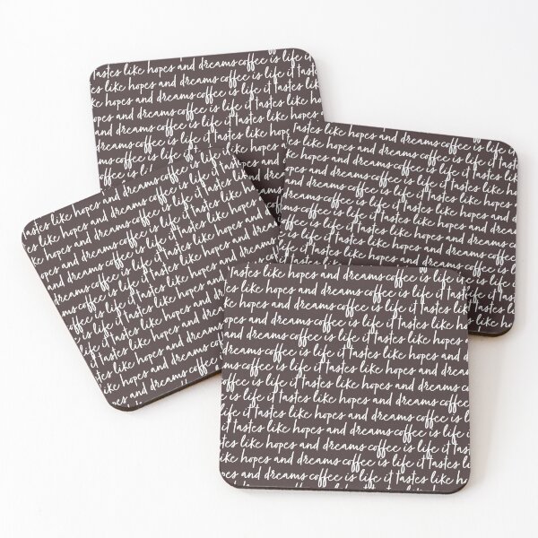 Item preview, Coffee is life . It tastes like hopes and dreams | Coffee Obsession designed and sold by Yellow Coffee.