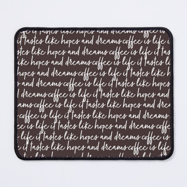 Item preview, Coffee is life . It tastes like hopes and dreams | Coffee Obsession designed and sold by Yellow Coffee.