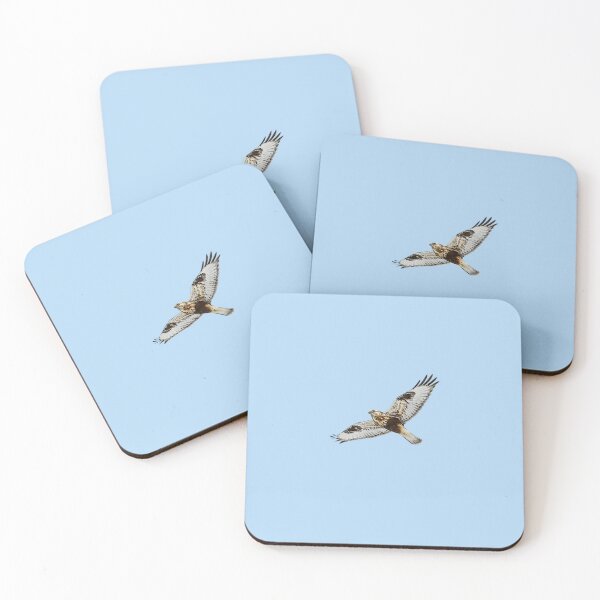 Item preview,  Rough Legged Hawk Buzzard Flying Color Design designed and sold by designsasstultd.