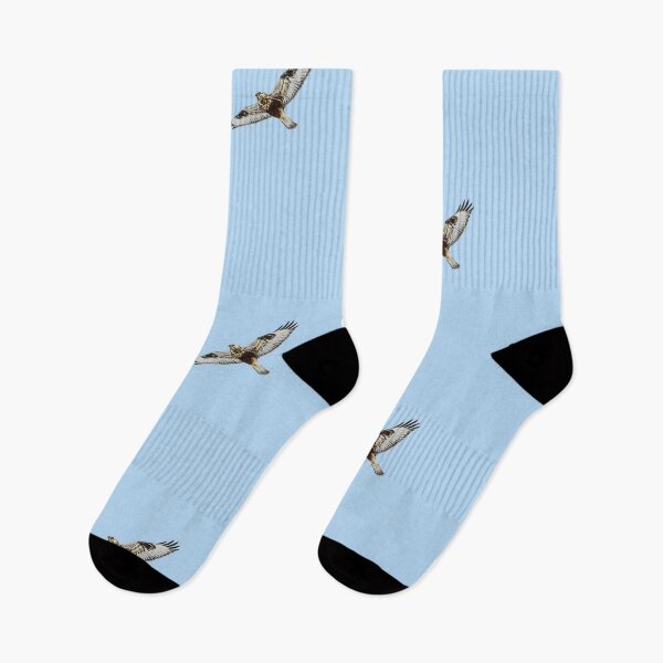 Item preview,  Rough Legged Hawk Buzzard Flying Color Design designed and sold by designsasstultd.