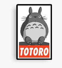 -MANGA- Totoro Canvas Print
