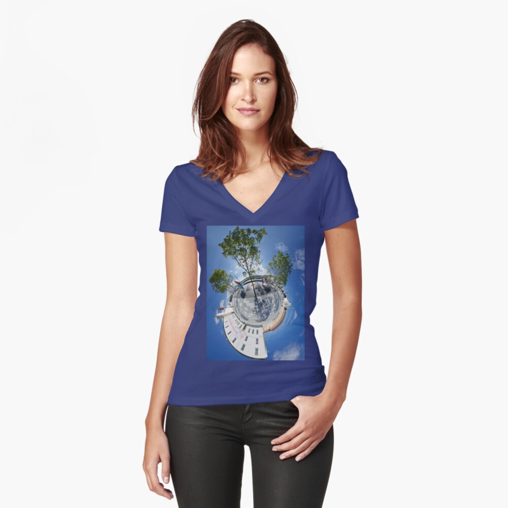 Item preview, Fitted V-Neck T-Shirt designed and sold by VeryIreland.