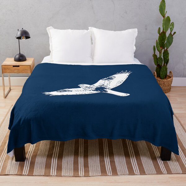 Item preview, Rough Legged Hawk Buzzard Flying White Design designed and sold by designsasstultd.