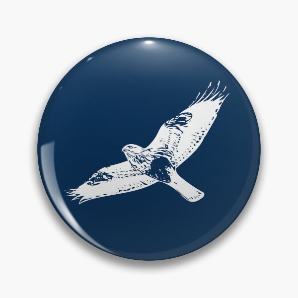 Item preview,  Rough Legged Hawk Buzzard Flying White Design designed and sold by designsasstultd.