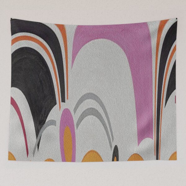Item preview, Geometric melted forms fine abstract art for home decoration. designed and sold by paulo silveira.