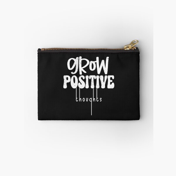 Item preview, Grow positive thoughts - inspirational saying designed and sold by VichallanStudio.