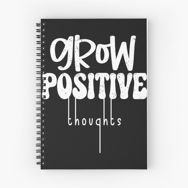 Item preview, Grow positive thoughts - inspirational saying designed and sold by VichallanStudio.