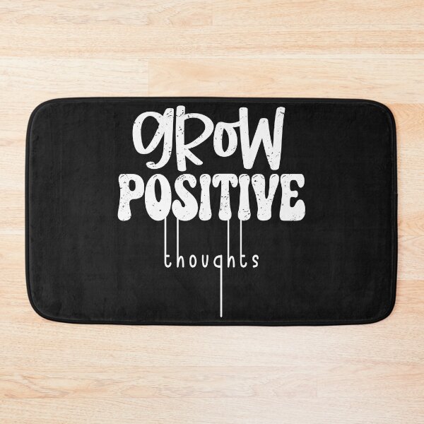 Item preview, Grow positive thoughts - inspirational saying designed and sold by VichallanStudio.