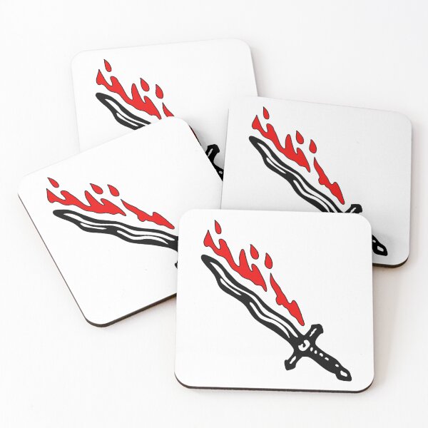 Item preview,  Flaming Sword  designed and sold by tasha0louise.