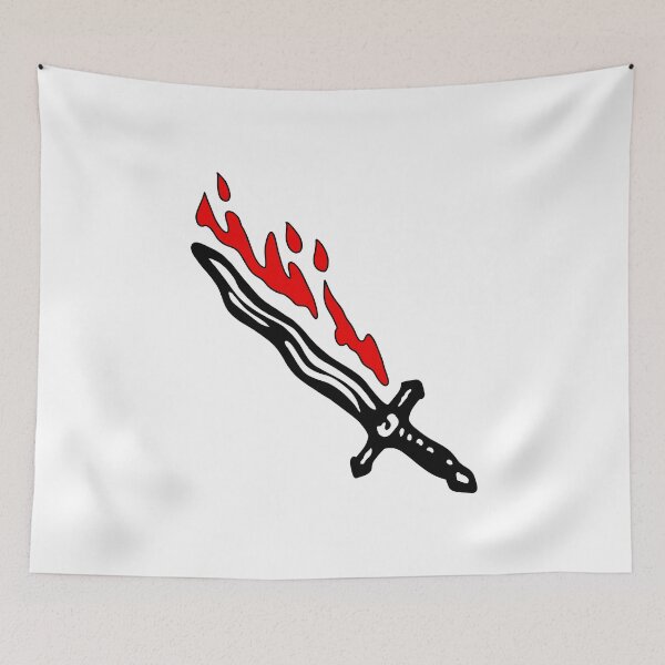 Item preview,  Flaming Sword  designed and sold by tasha0louise.