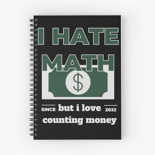 Item preview, I hate math but i love counting money designed and sold by CRO-DESIGN.