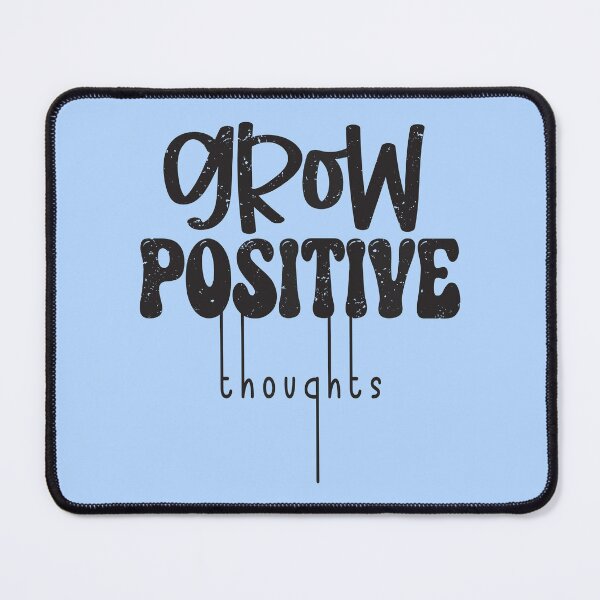 Item preview, Grow positive thoughts - inspirational saying designed and sold by VichallanStudio.