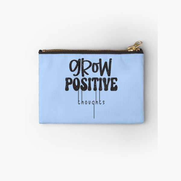 Item preview, Grow positive thoughts - inspirational saying designed and sold by VichallanStudio.